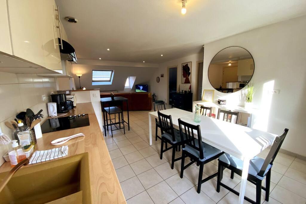 Апартаменты 10Min Bus Strasbourg Centre-Parking Prive-Wifi-Tv Bischheim Экстерьер фото